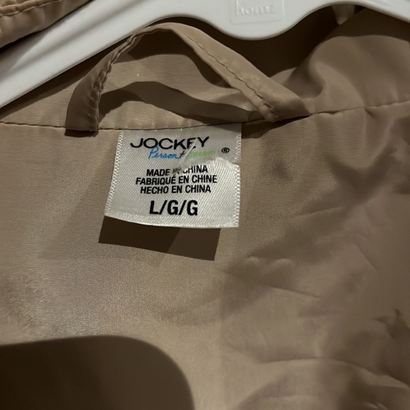 Jockey Size Large Light Wind breaker/Rain Jacket with removable belt - Picture 3 of 5